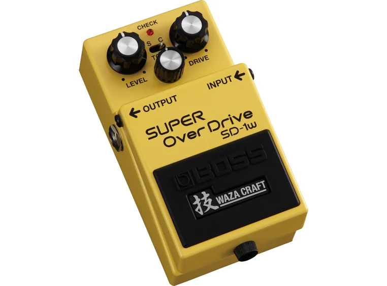 Boss SD-1W Superoverdrive pedal Waza Craft 